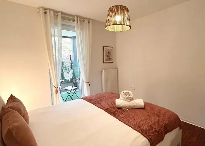 2 Pieces Cosy Avec Parking Prive Strazburg
